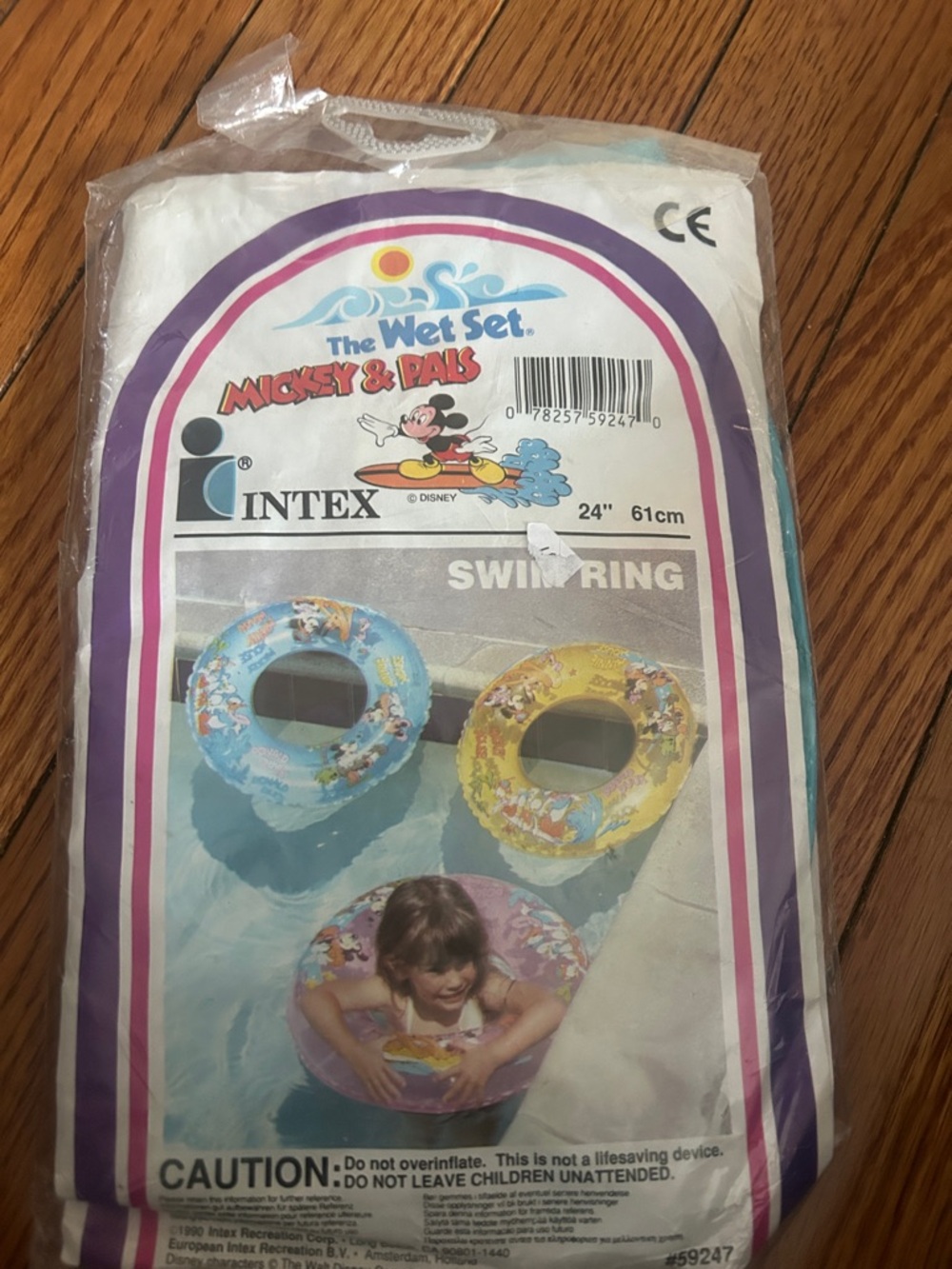Intex Disney Mickey & Pals Swim Ring - Multi Color